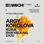 Brunch Electronik Lisboa 2026 #6: ARGY, KOROLOVA, KURA, Rhafaela AKL, ZAZU image