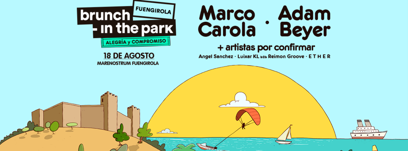 Brunch In The Park Fuengirola | Marco Carola & Adam Beyer image