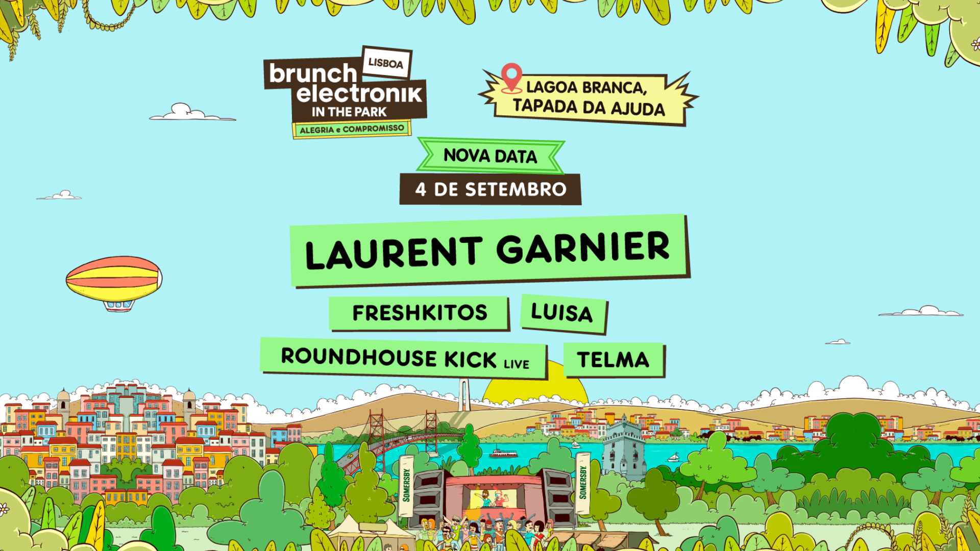 Brunch -In The Park Lisboa #4: Laurent Garnier