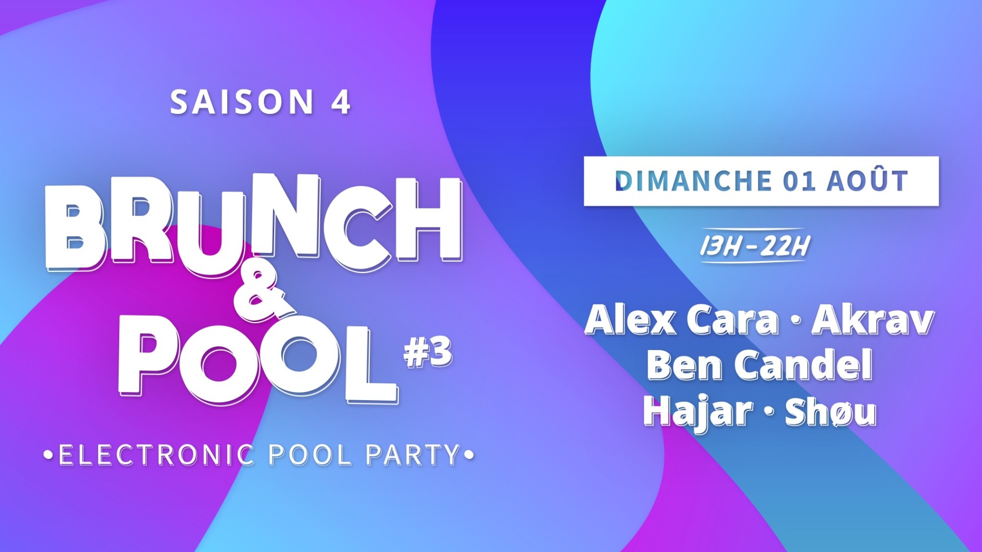 BRUNCH & POOL #3 - [ POOL PARTY ] image