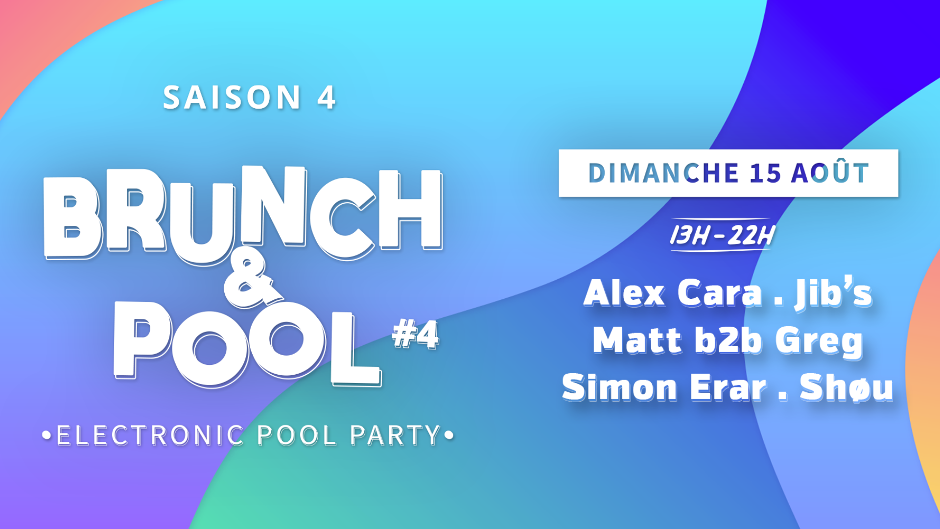 BRUNCH & POOL #4 [ POOL PARTY ] image