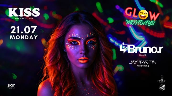Cover for event: BRUNO R// GLOW MONDAY