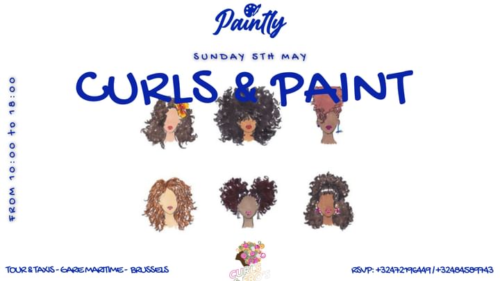 Cover for event: Brussels - Curls & Paint