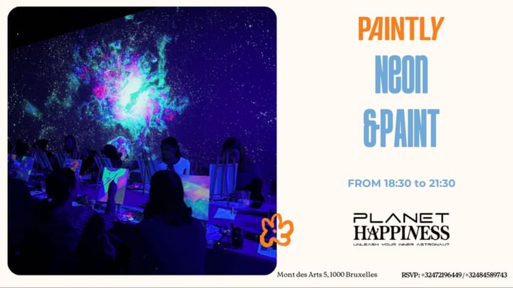 Cover for event: Brussels - Neon & Paint ( Immersive Experience ) 