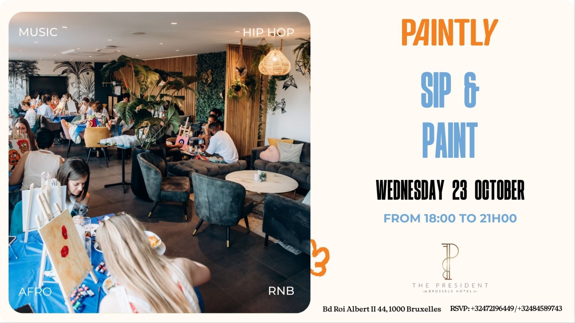 Brussels - Sip & Paint image