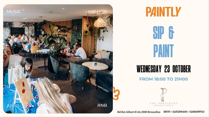 Cover for event: Brussels - Sip & Paint