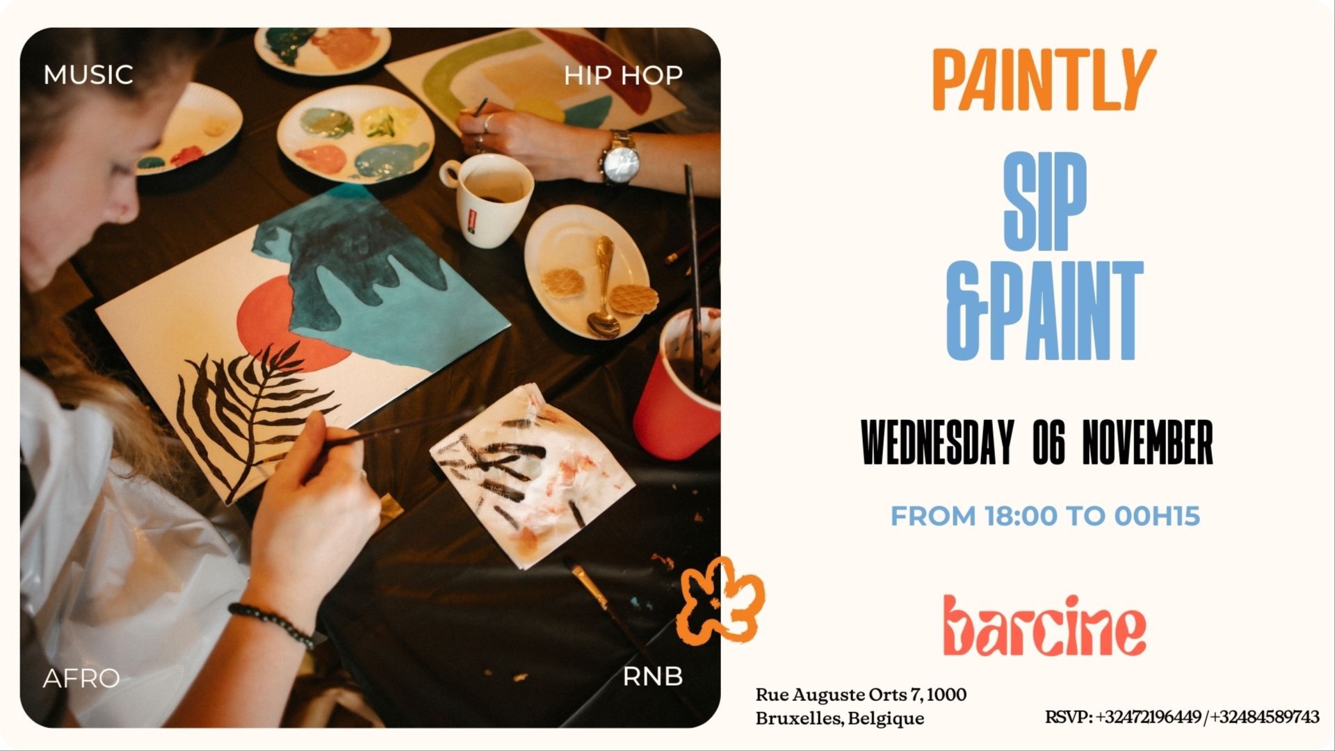 Brussels - Sip & Paint