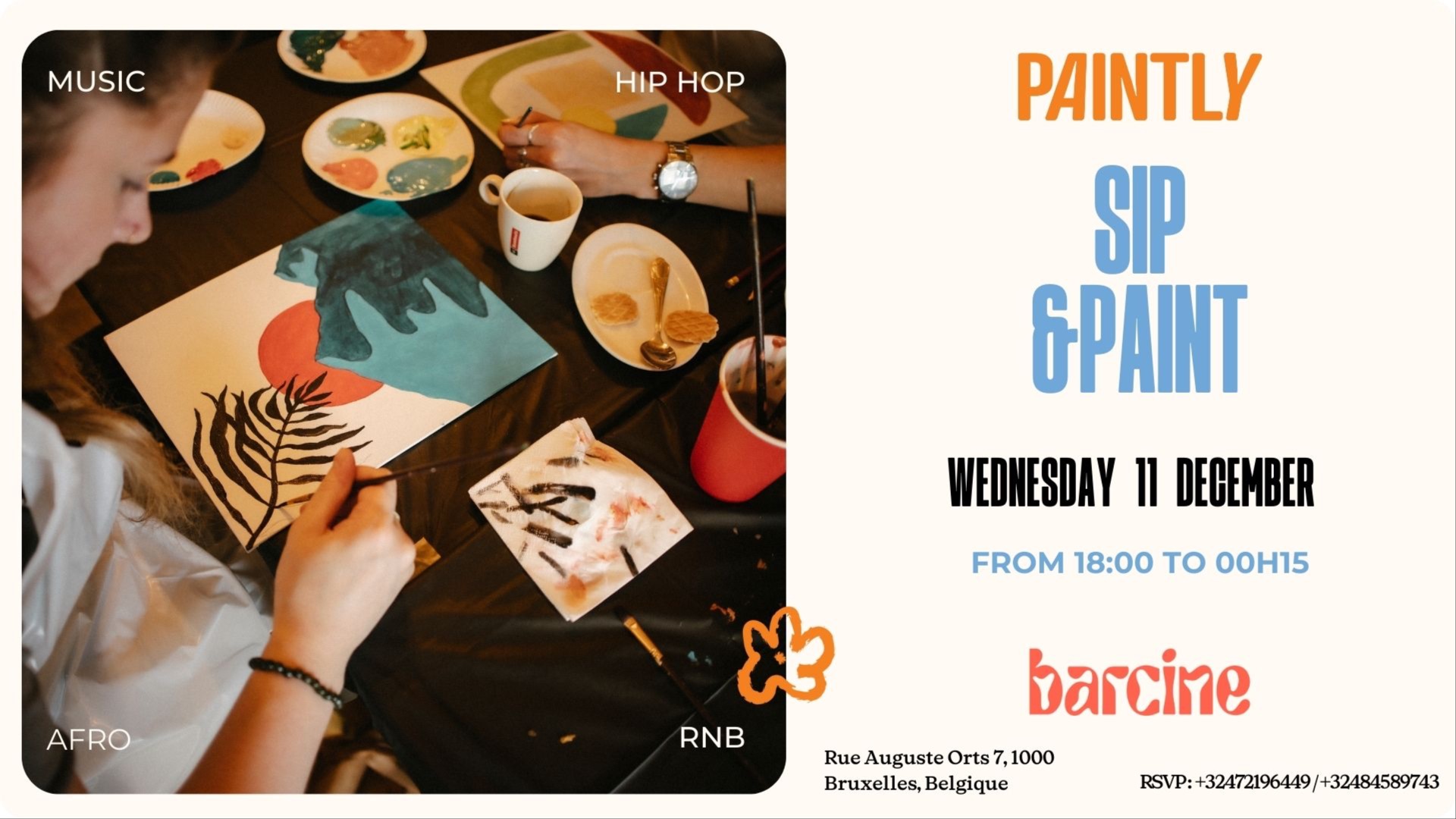 Brussels - Sip & Paint