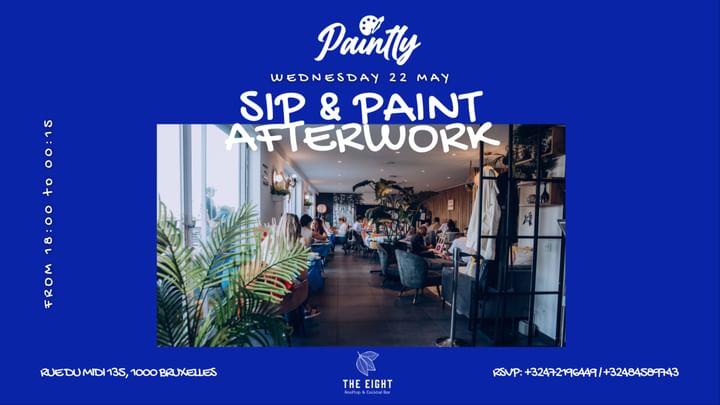 Cover for event: Brussels - Sip & Paint 