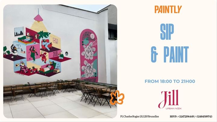 Cover for event: Brussels - Sip & Paint ( Outdoor ) 