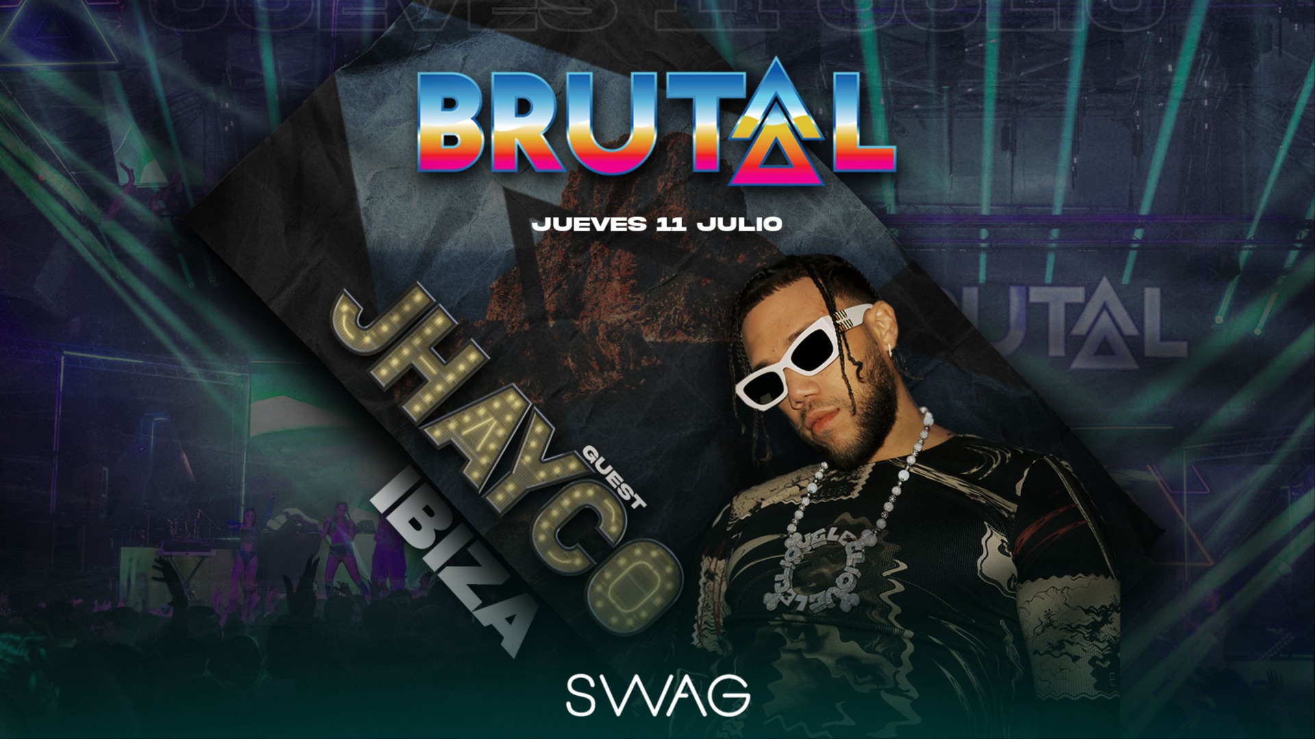 Brutal Ibiza @ Swag w/ Jhayco image