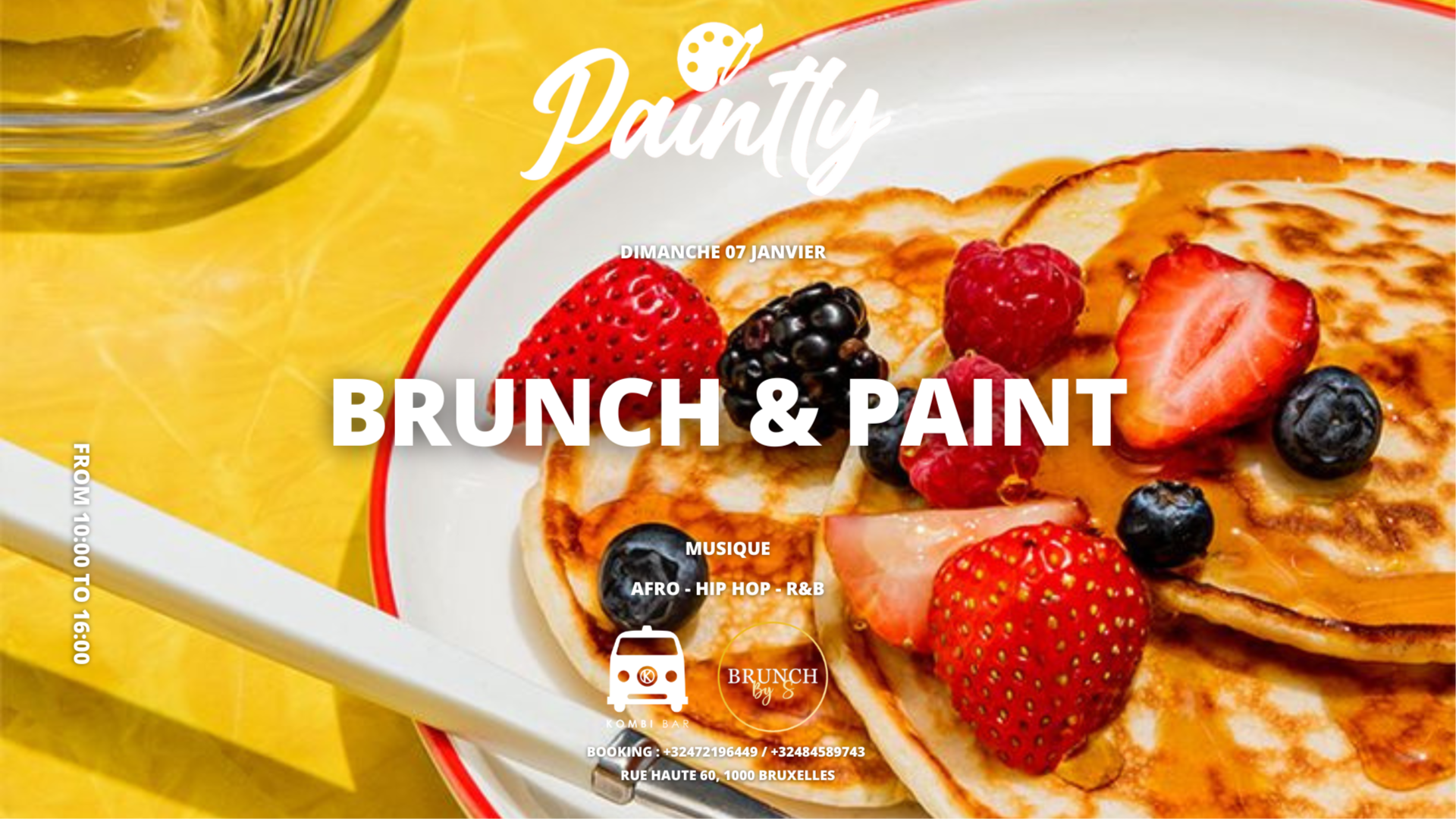 Bruxelles - Brunch & Paint by Paintly