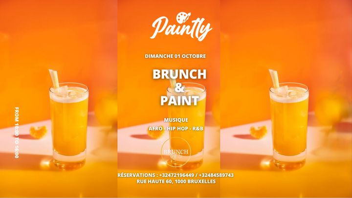 Cover for event: Bruxelles - Brunch & Paint by Paintly