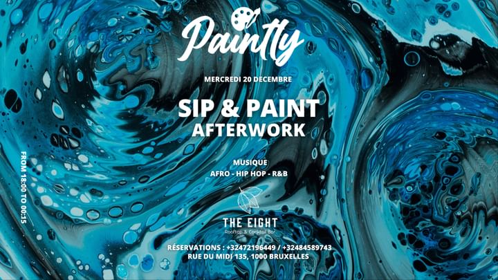 Cover for event: Bruxelles - Sip & Paint By Paintly
