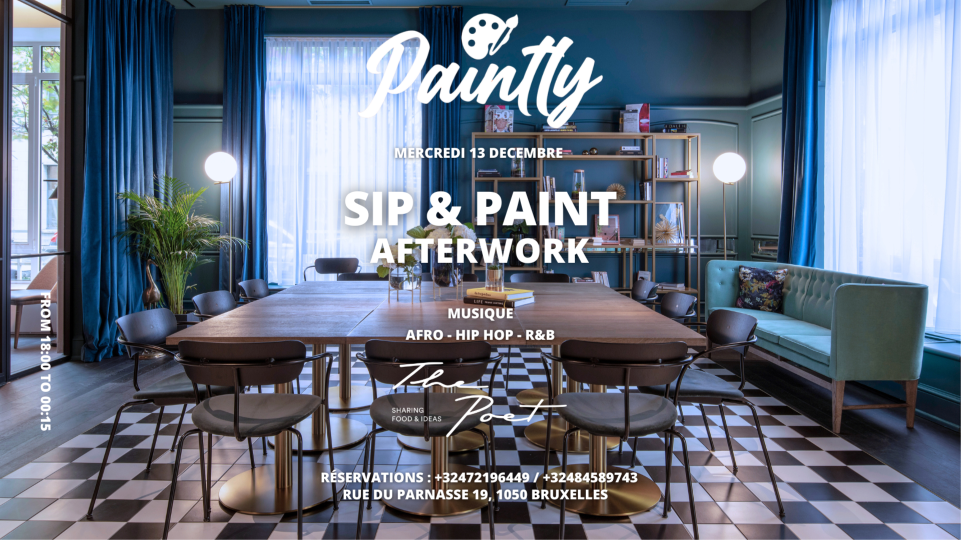 Bruxelles - Sip & Paint By Paintly