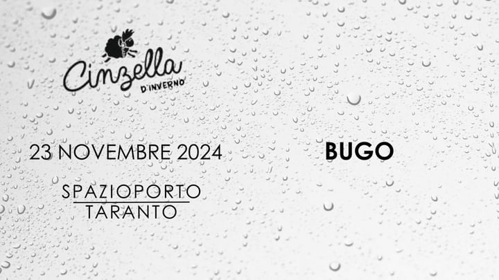 Cover for event: BUGO per "Cinzella d'Inverno 2024"