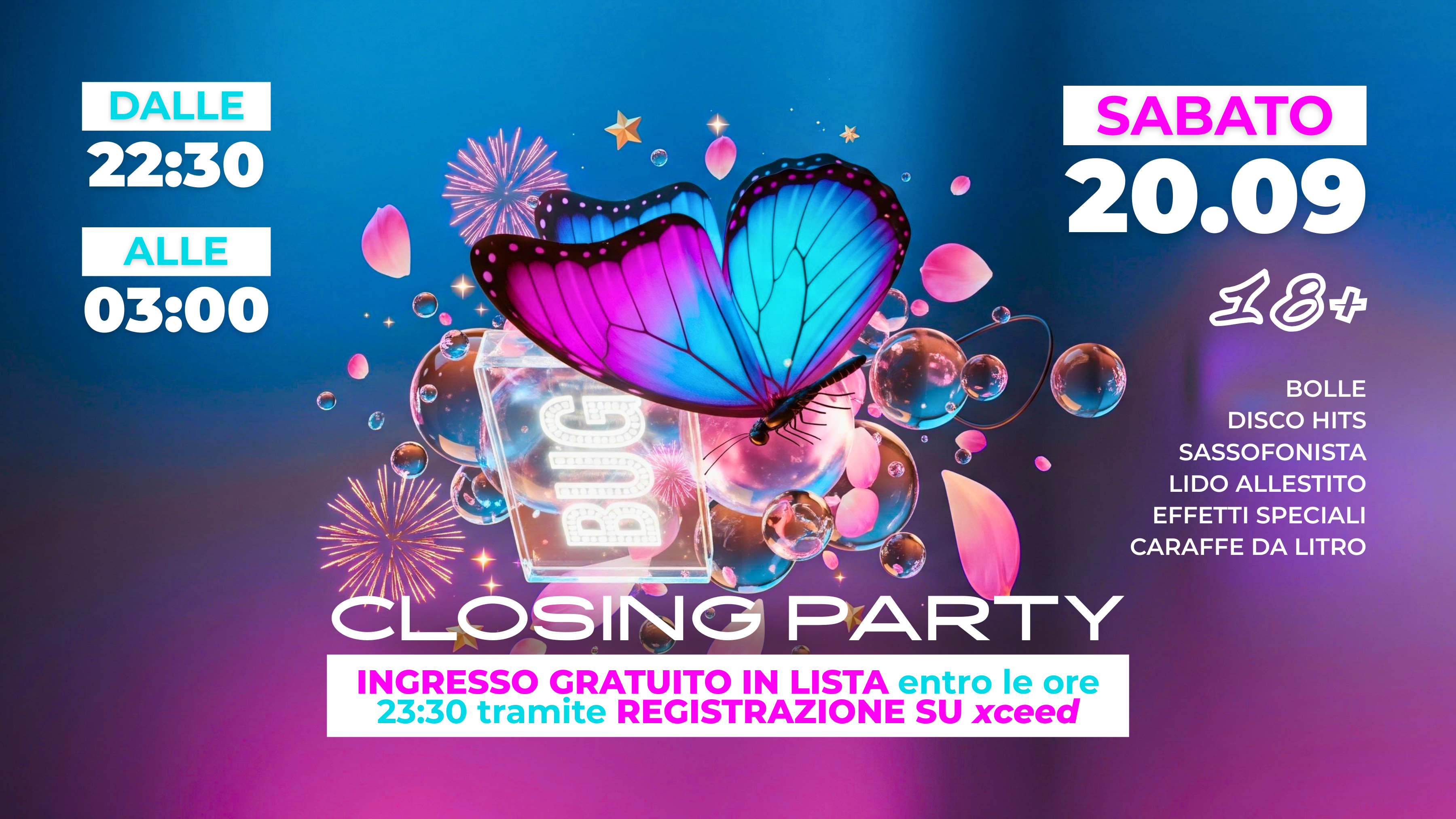 BUGZONE | Closing Party - Sabato 20.09 image