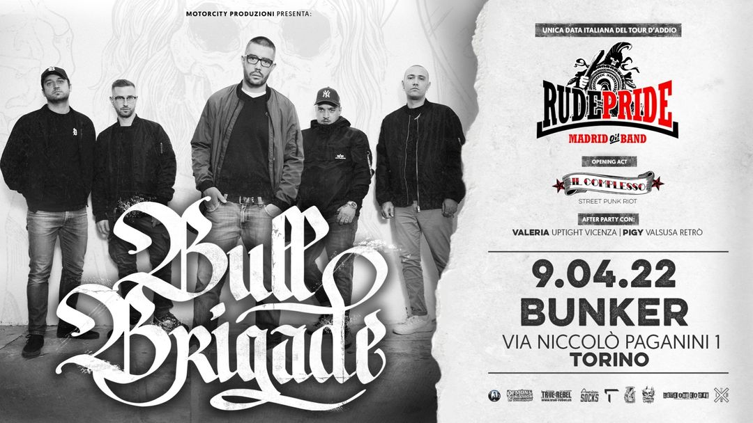 BULL BRIGADE LIVE |  IL FUOCO NON SI E' SPENTO @Bunker event cover