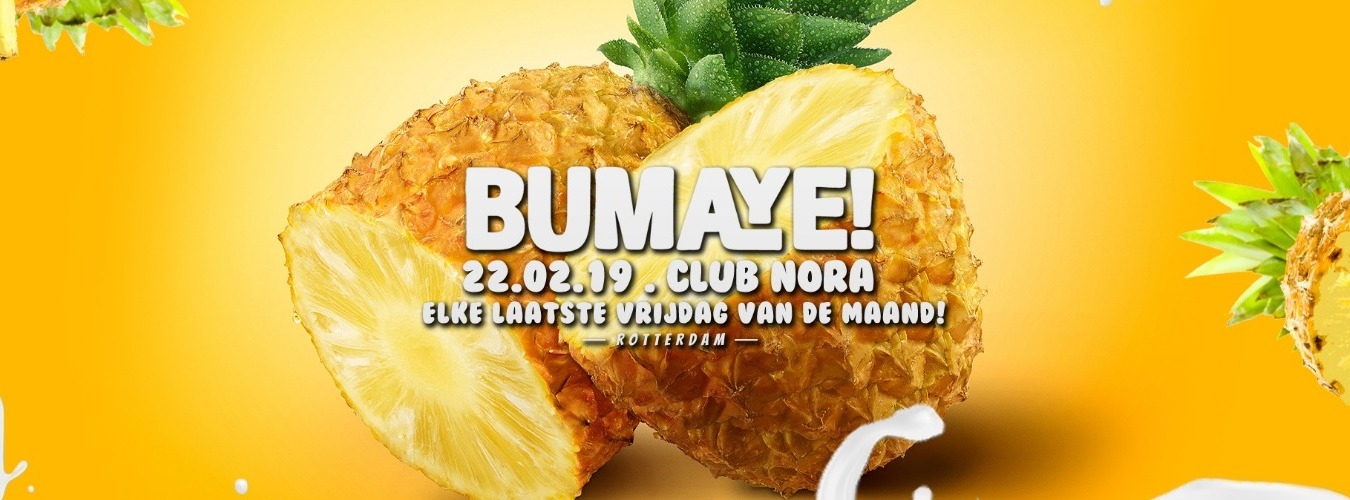 Bumaye | Gastenlijst | Vrijdag 22 Feb. | Nora Rotterdam image