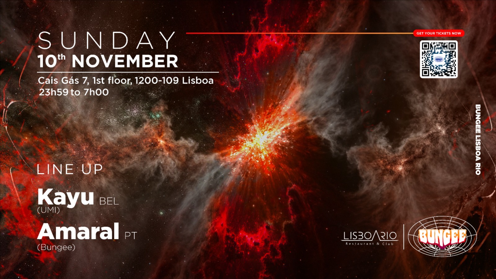 Bungee | KAYU | AMARAL | SUNDAY 10 NOV image