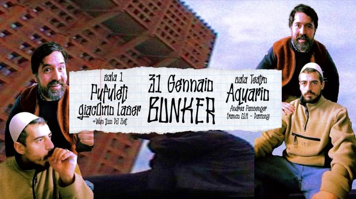 Cover for event: Bunker Friday Night Live - Pufuleti + Giacomo Laser 