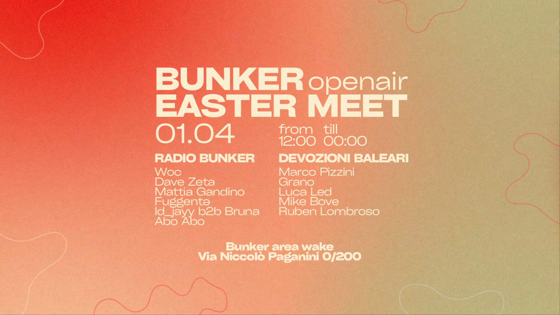 Bunker Open Air - Easter Meet image