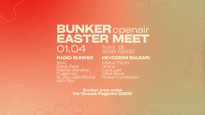 Cover for event: Bunker Open Air - Easter Meet