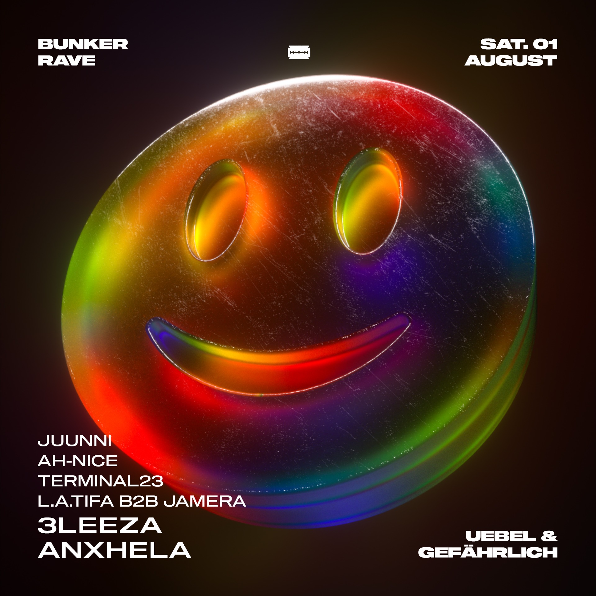 BUNKER RAVE  w/ ANXHELA, 3LEEZA, AH-NICE uvm. - Techno Party in Hamburg
