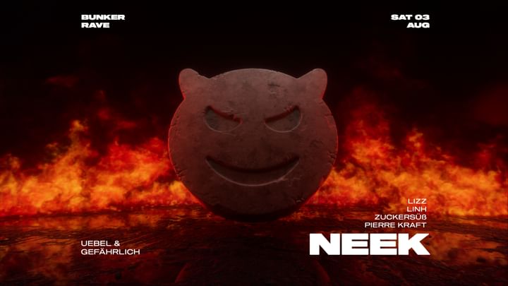 Cover for event: Bunker Rave x Inner Circle Techno w/ NEEK, Lizz, Linh, Pierre Kraft & Zuckersüß