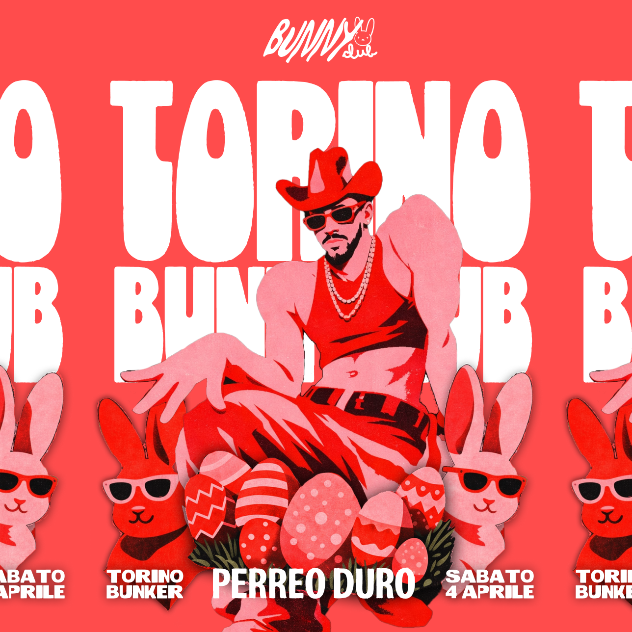 Official cover of the event BUNNY CLUB DI PASQUA AL BUNKER