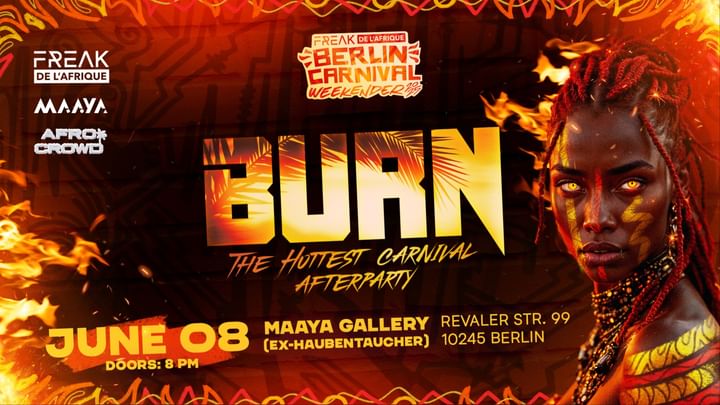 Cover for event: Burn: The Hottest Carnival Afterparty