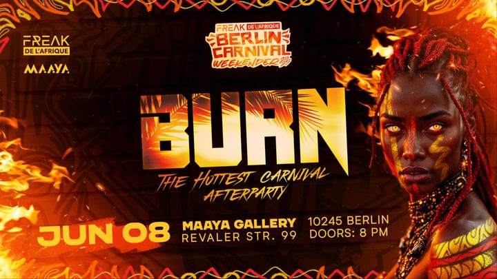 Cover for event: Burn: The Hottest Carnival Afterparty