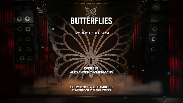 Cover for event: Butterflies at Schmidts Tivoli