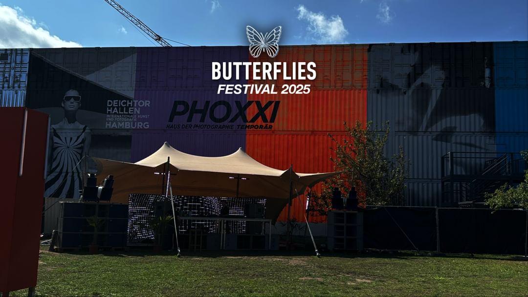 Cartell de l'esdeveniment Butterflies Festival 2025 at Phoxxi Green Area