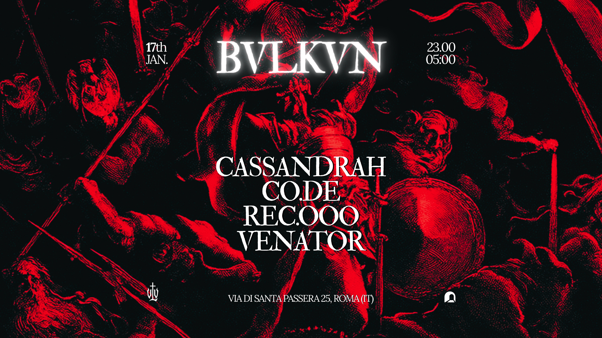 BVLKVN "RENASCENTIA": Cassandrah, Co.de873, Rec.000, Venator image
