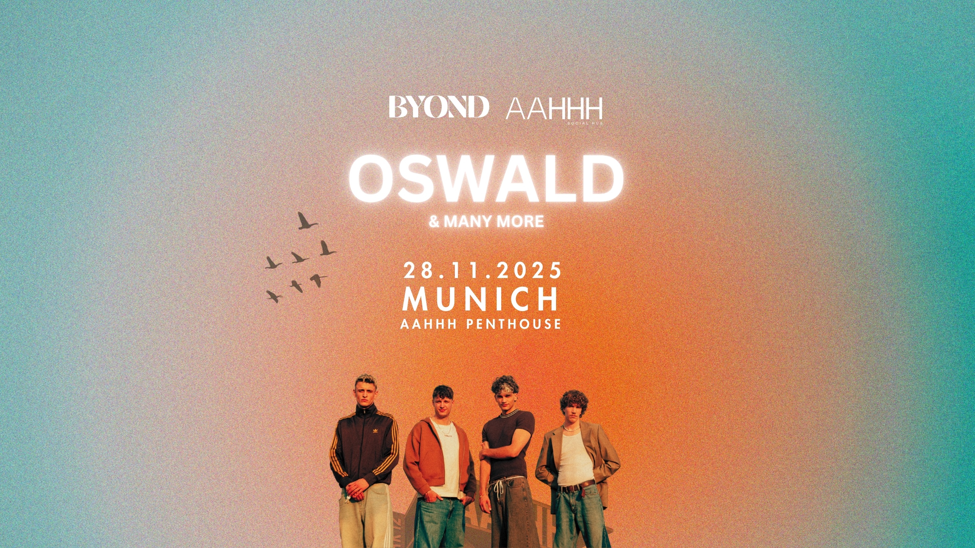 BYOND pres. OSWALD @ AAHHH MUNICH (SOLD-OUT) image
