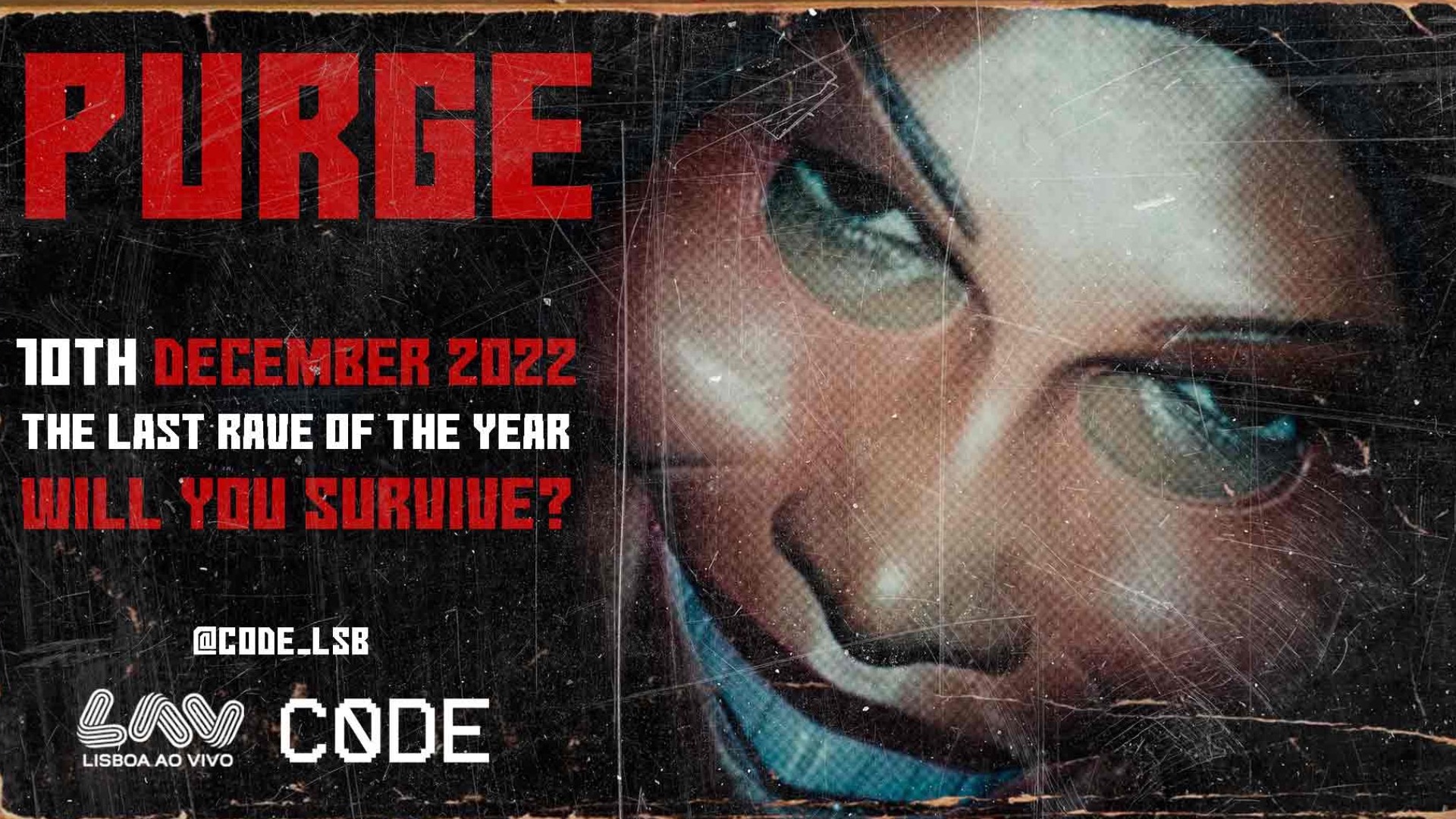 C0DE - THE PURGE |HARDTECHNO FEAST| LAST RAVE OF THE YEAR 2022