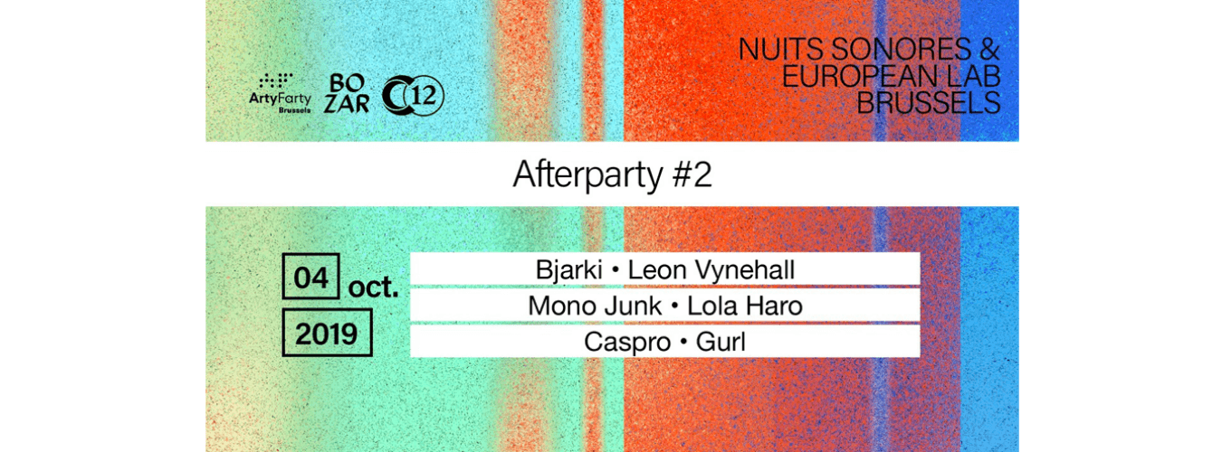 C12 x Nuits sonores • Bjarki / Mono Junk live / Leon Vynehall