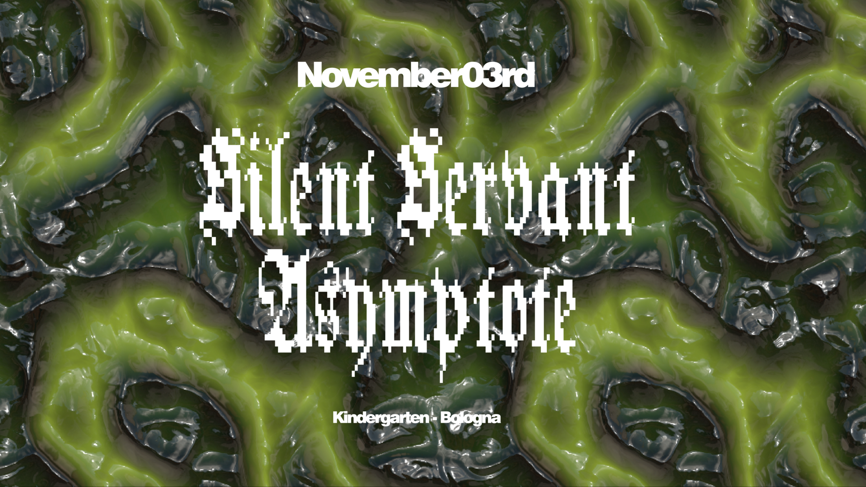 CAGE Pres. SILENT SERVANT + ASYMPTOTE  image