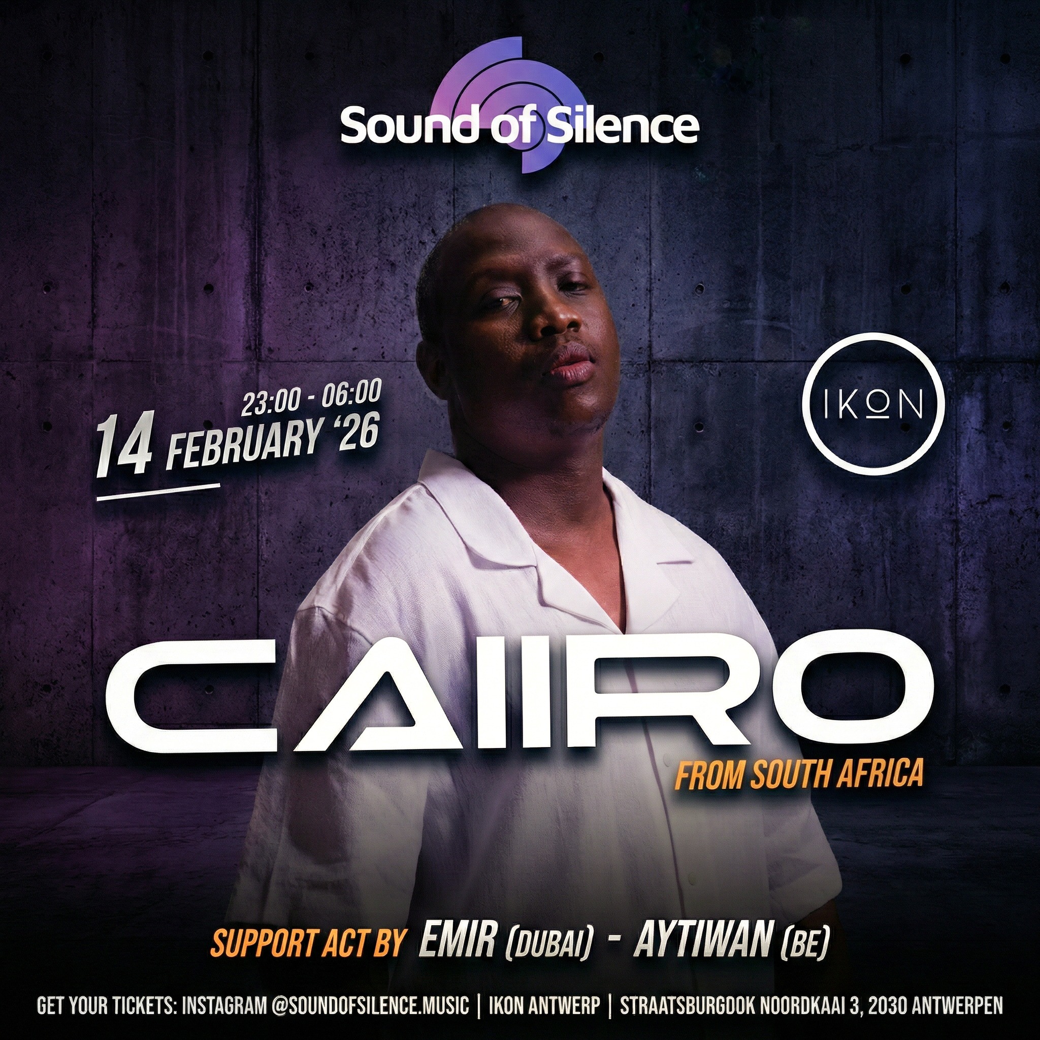 Caiiro, DJ Emir & Aytiwan – Live at IKON image