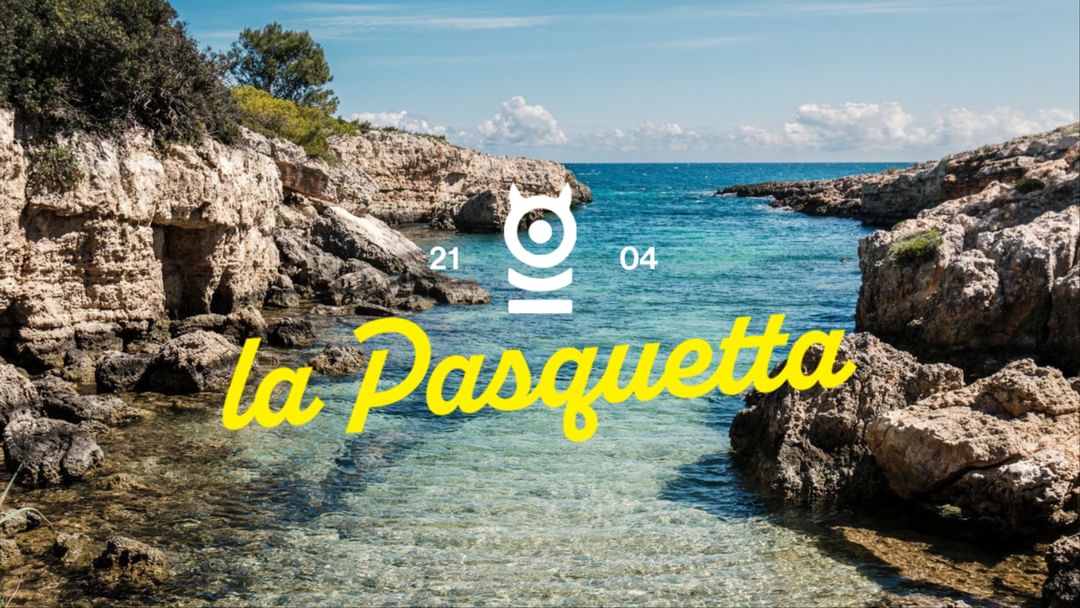 CALA DIAVOLO: LA PASQUETTA-Eventplakat