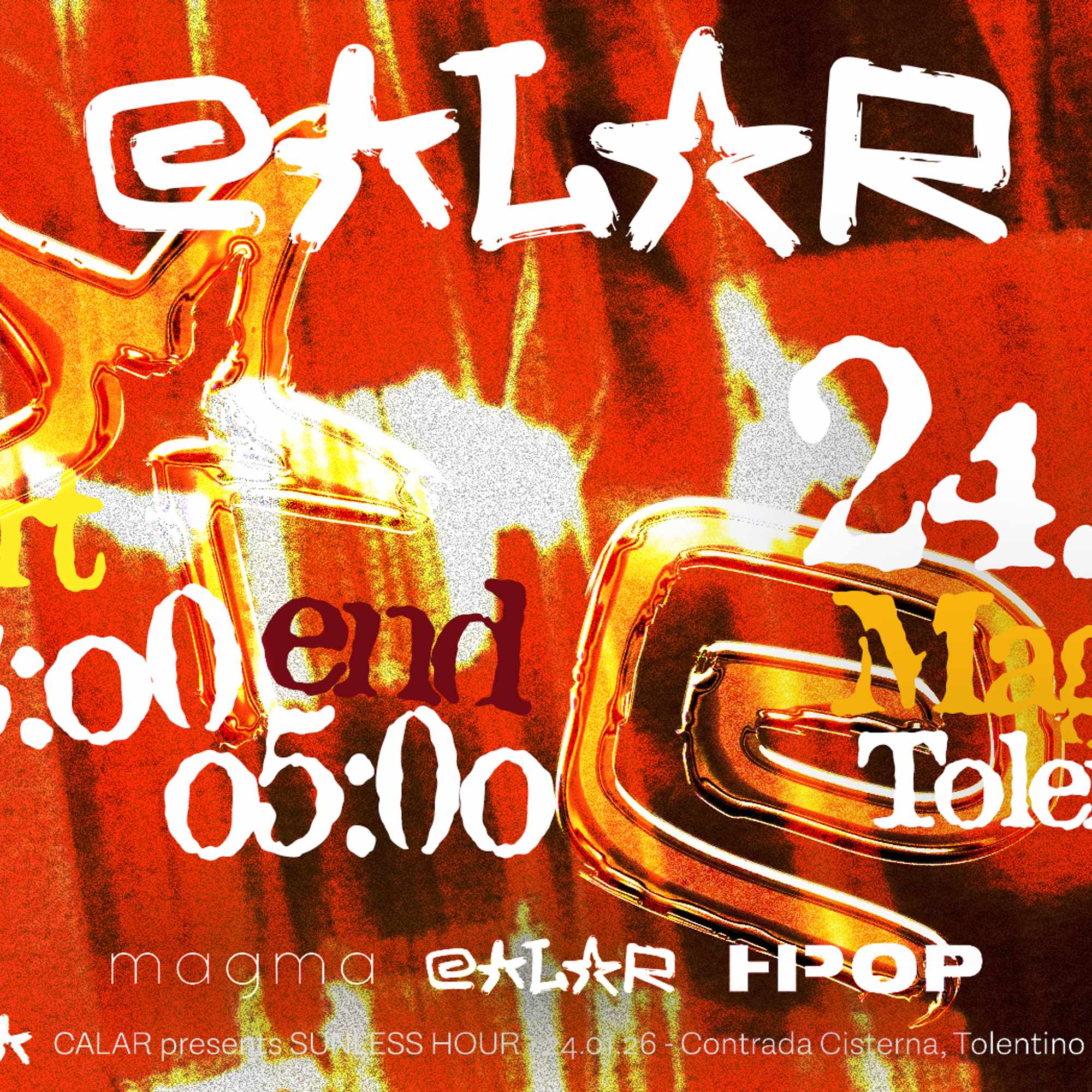 CALAR&HIPOP at MAGMA - SABATO 24 GENNAIO image