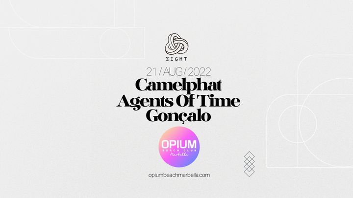 Cover for event: CAMELPHAT, AGENTS OF TIME & GONÇALO