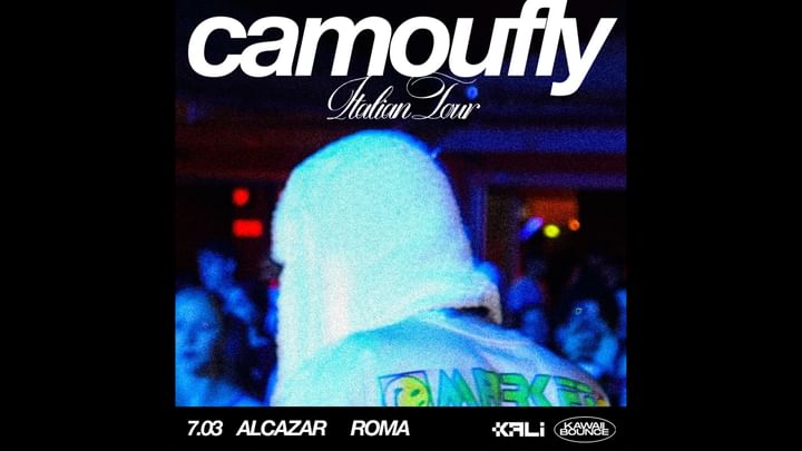 Cover for event: camoufly x KALI (Roma - Alcazar)