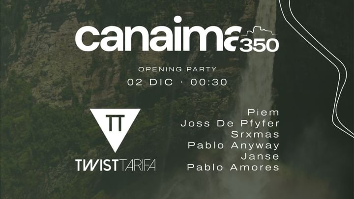 Cover for event: Canaima 350 x Twisttarifa 
