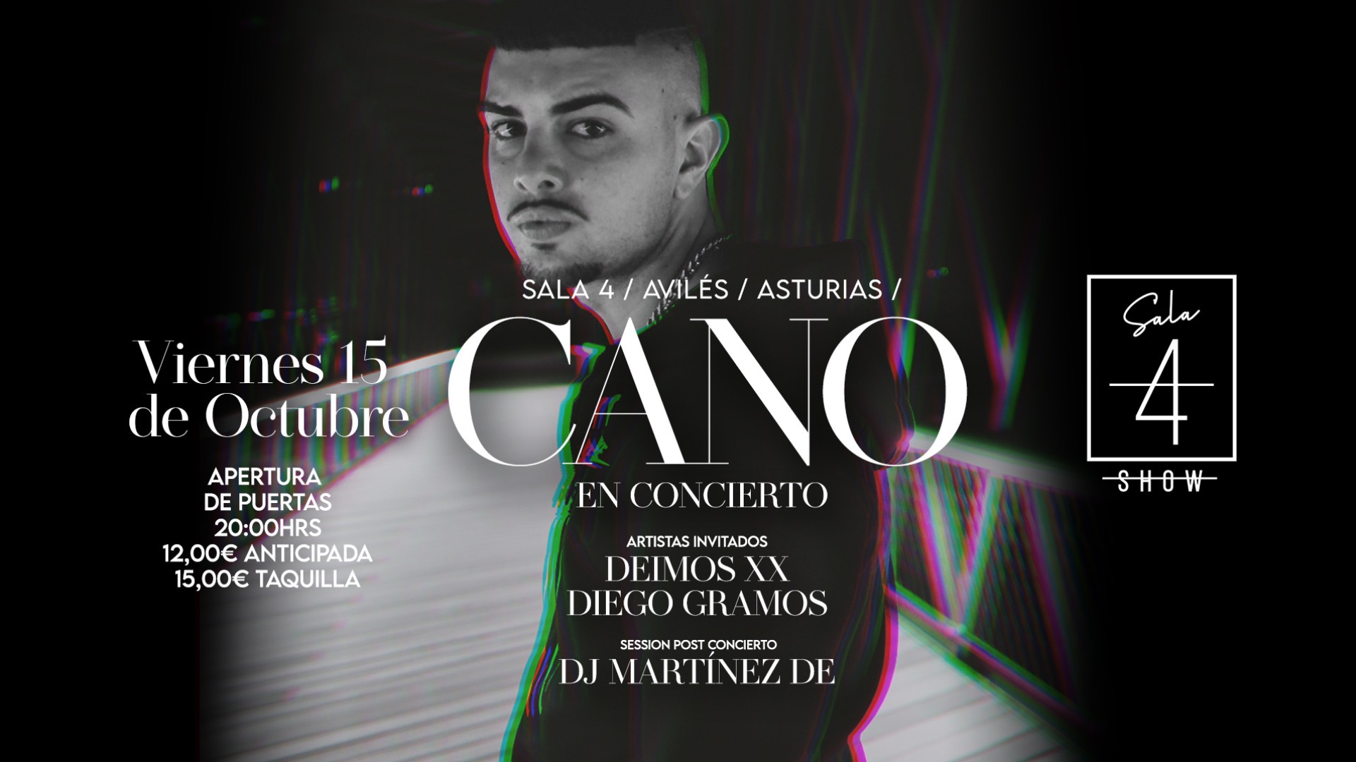 CANO en directo / VIE 15 OCTUBRE image