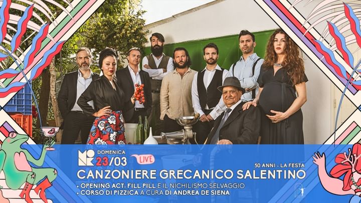 Cover for event: Canzoniere Grecanico Salentino / 50 anni - La Festa