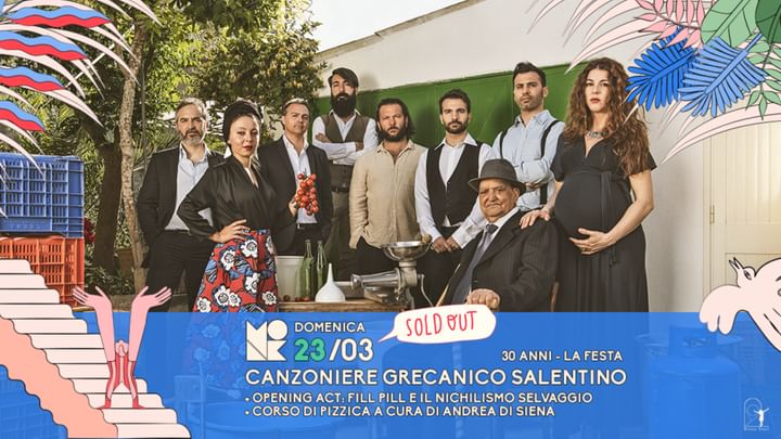 Cover for event: Canzoniere Grecanico Salentino / 50 anni - La Festa