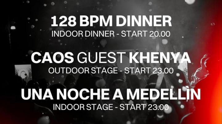 Cover for event: SATURDAY ONE - CAOS - UNA NOCHE EN MEDELLIN 