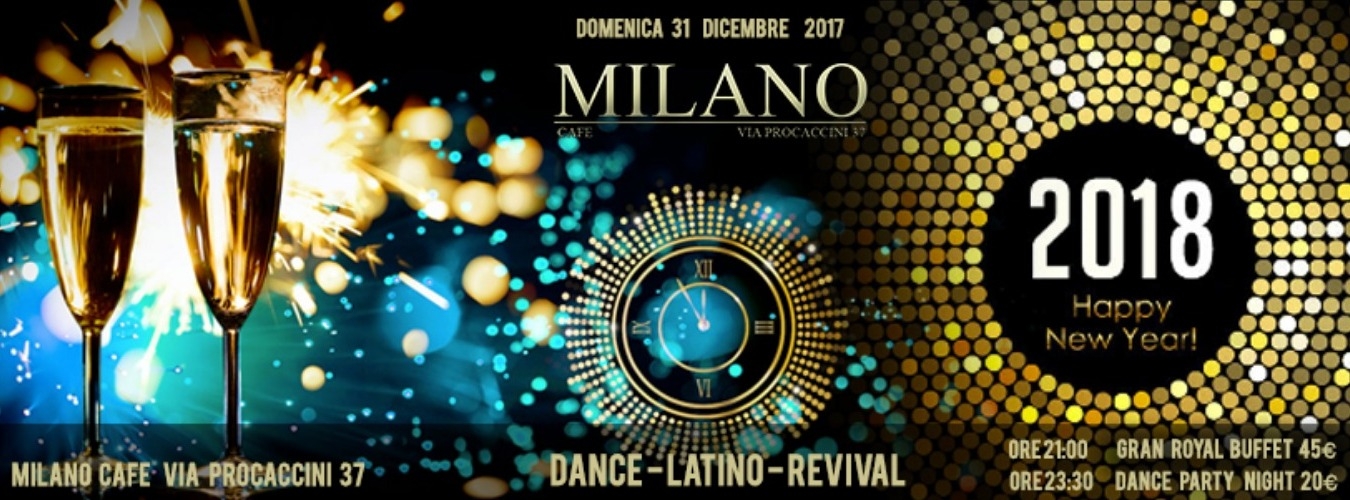 Capodanno 2018 Milano Cafe ✮  Il grande ballo di fine anno image